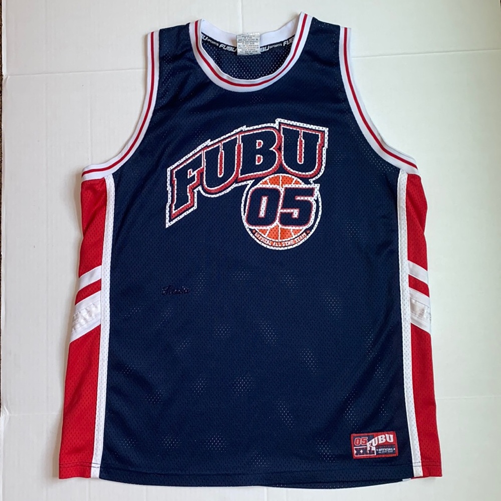 Vintage FUBU 90s Official‎ All Star Basketball Style Jersey